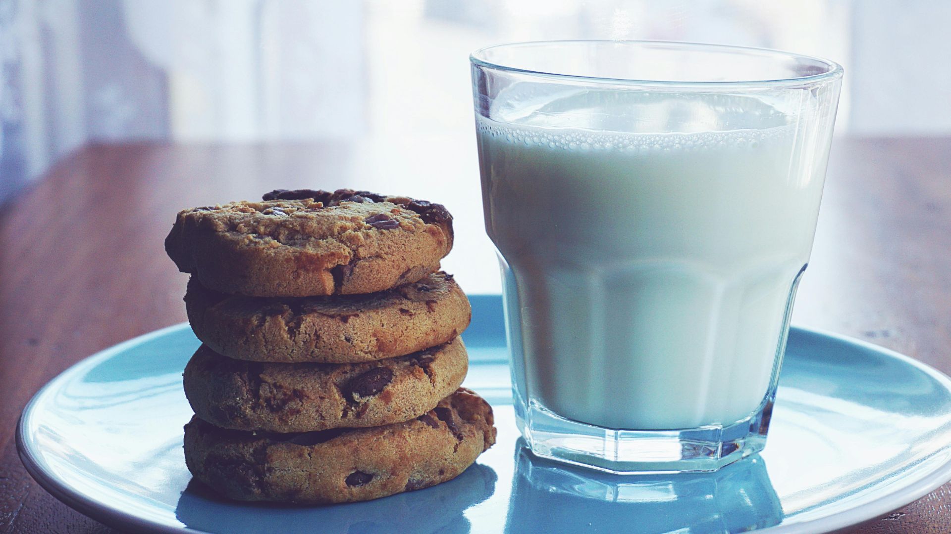 Leche y galletas
