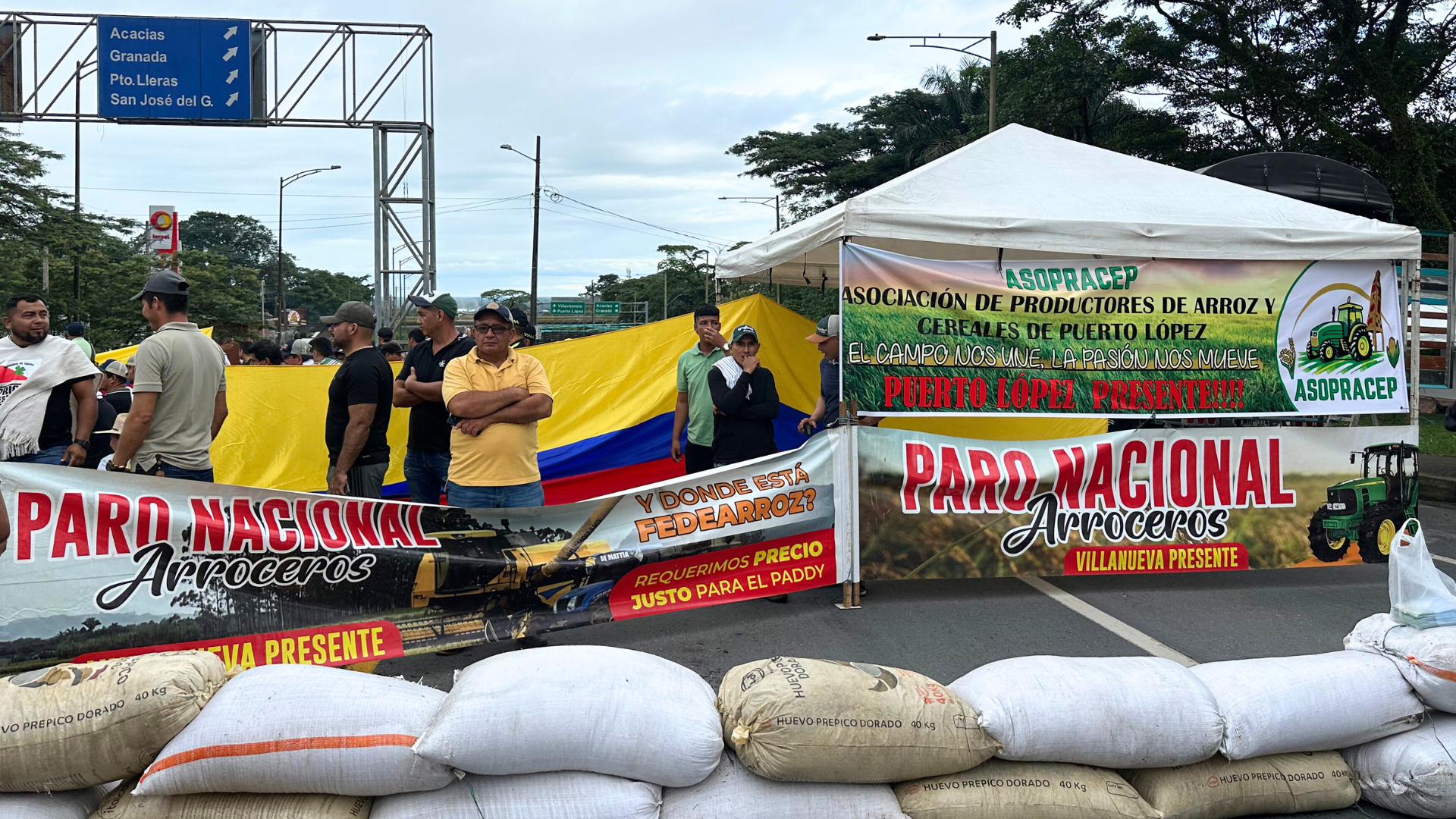 Paro arrocero villavicencio