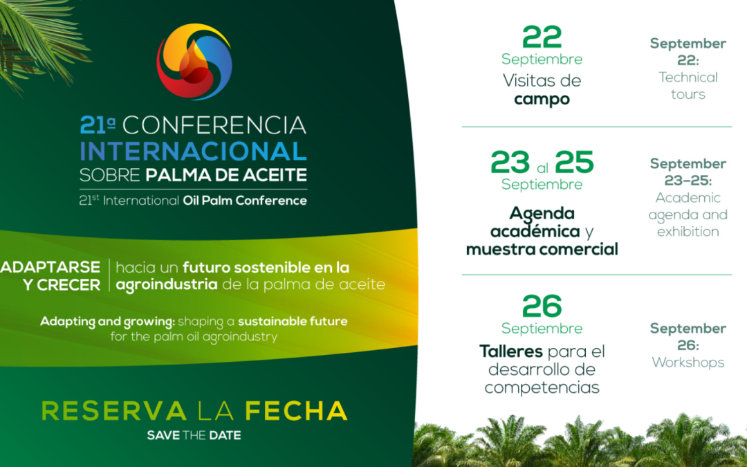 Cartagena será epicentro de la 21ª Conferencia Internacional sobre Palma de Aceite