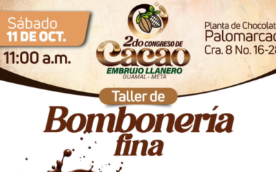 Taller de Bombonería Fina en el 2.º Congreso de Cacao Embrujo Llanero