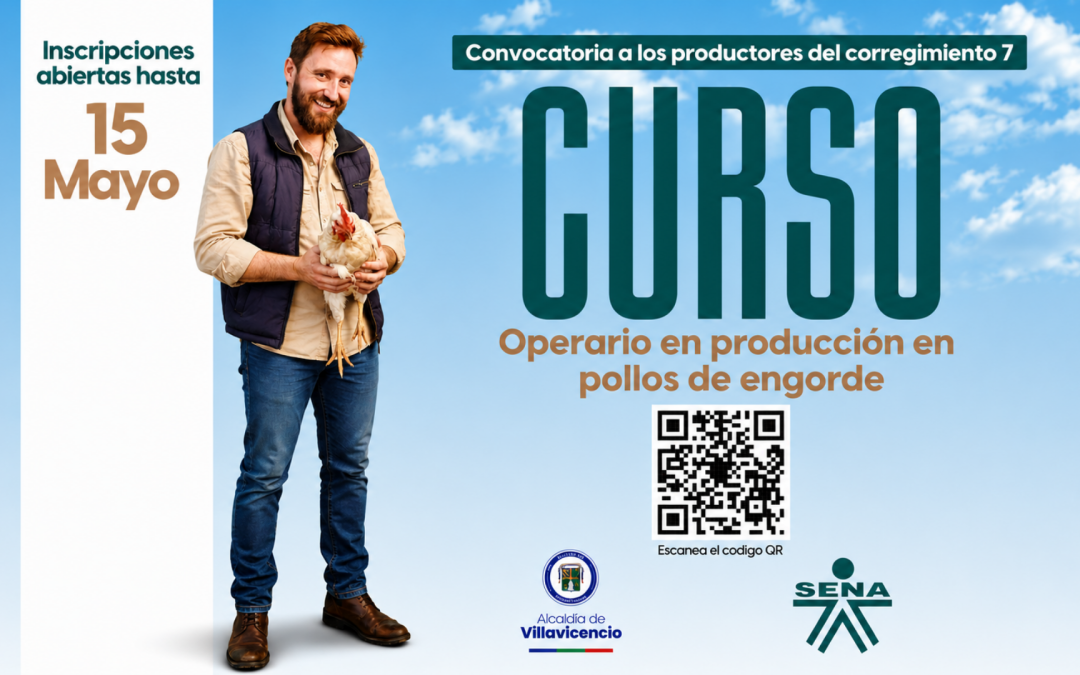 Productores rurales participando en convocatoria de producción avícola con el SENA