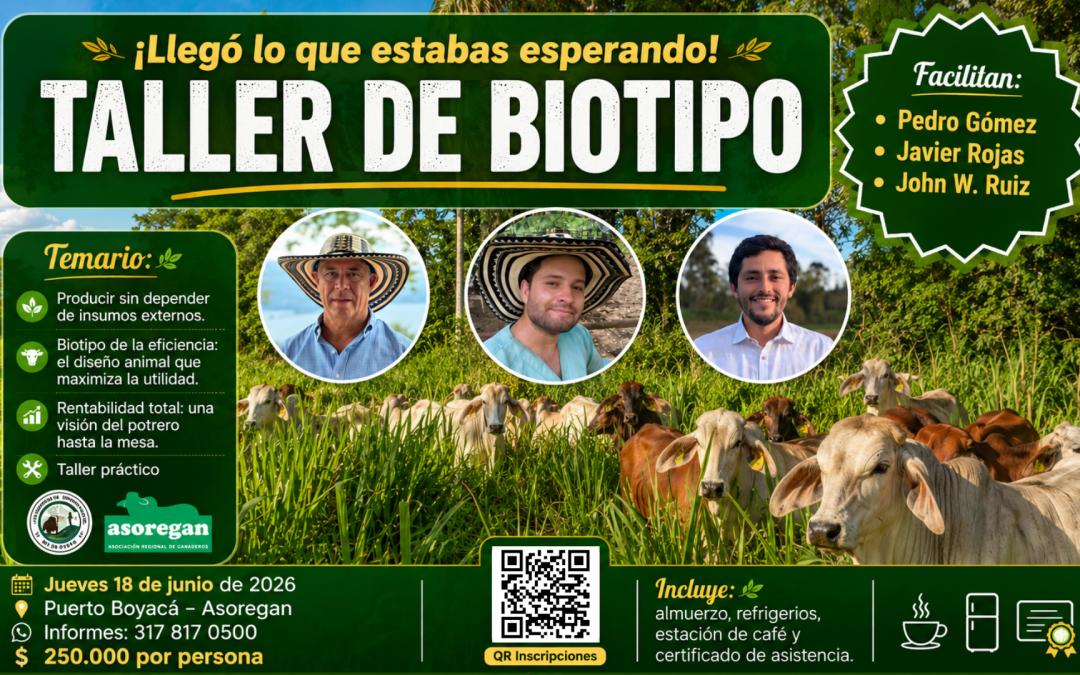 Taller práctico enseñará cómo identificar animales más eficientes y rentables 