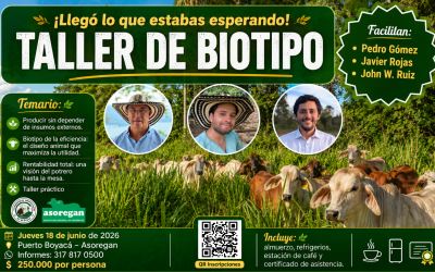 Taller práctico enseñará cómo identificar animales más eficientes y rentables 