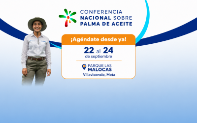 Cenipalma invita al sector palmero a participar en la Conferencia Nacional sobre Palma de Aceite en Villavicencio